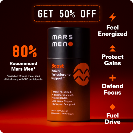 Natural Testosterone Support Supplement for Men